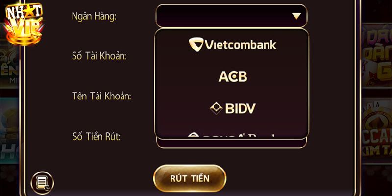 Hướng dẫn quy trình 4 bước rút tiền Nhatvip siêu an toàn